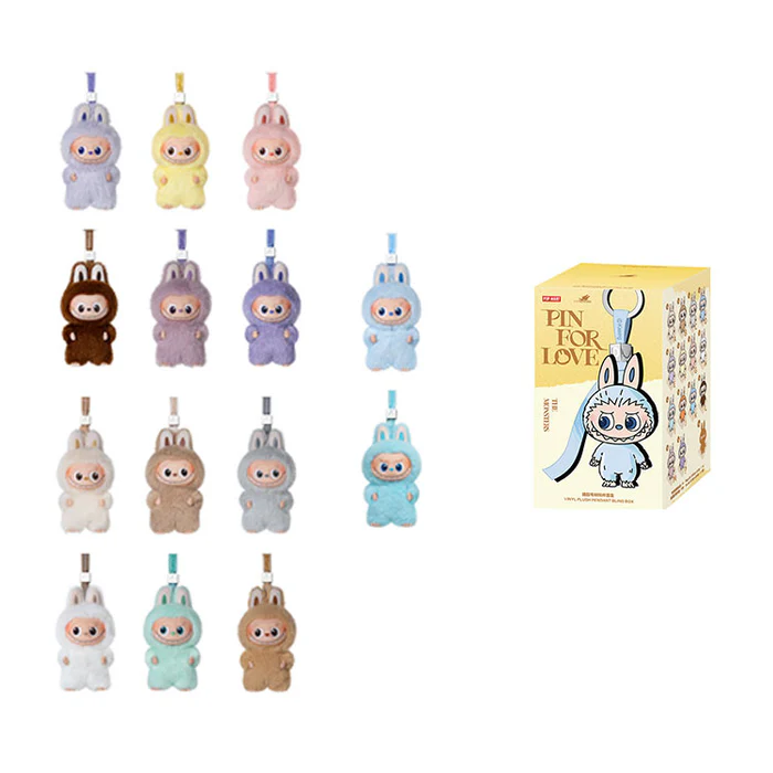POP MART THE MONSTERS Labubu Pin for Love Series-VinylPlush Pendant Blind Box