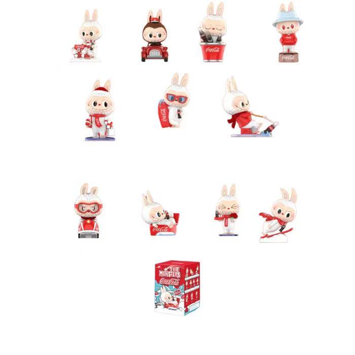 Cajas misteriosas de la colección Coca Cola de POP MART LABUBU THE MONSTERS