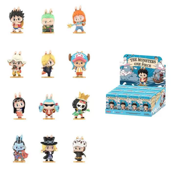 POP MART Labubu The Monsters X One Piece Series Single Mystery Box