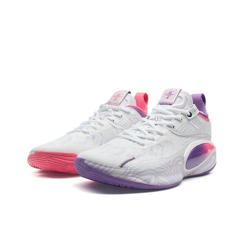Xtep Jeremy Lin 6 'White Purple Pink'